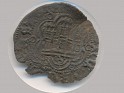 Dobla - Blanca De 2 Cornados - Spain - 1454 - Fleece - Cayón# 1525 - 21 mm - Legend:  IOHANES DEI GRACIA REX CA / IOHANES DEI GRACIA REX - 0
